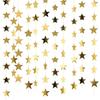 4M Pack Eid Mubarak Festive Golden Paper Stars Glittering Ramadan Party Decorations No Feathers No Electricity Required