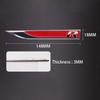2pcs Metal 3D R line Logo Rline Car Fender Side Wing Emblem Badge Sticker For VW Golf 6 5 7 8 MK7 MK6 Tiguan Polo Sagitar Lavida zd0