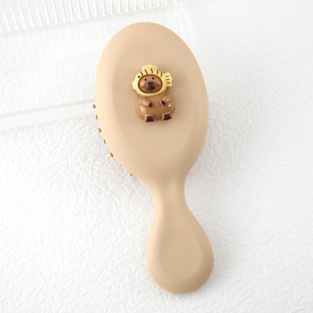 

Cute Hair Combs Portable Kapibala Airbag Comb New Capybara Air Cushion Comb 05