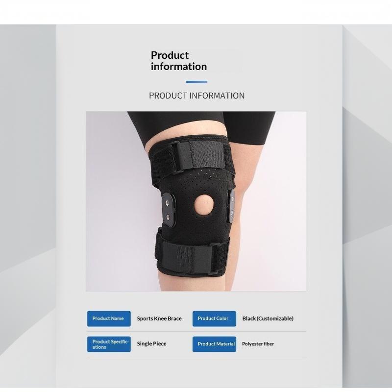 Shock Absorption Sports Knee Pad Thickened EVA Gasket Meniscus Support Patella Cover for Basketball Cycling Gym Use
