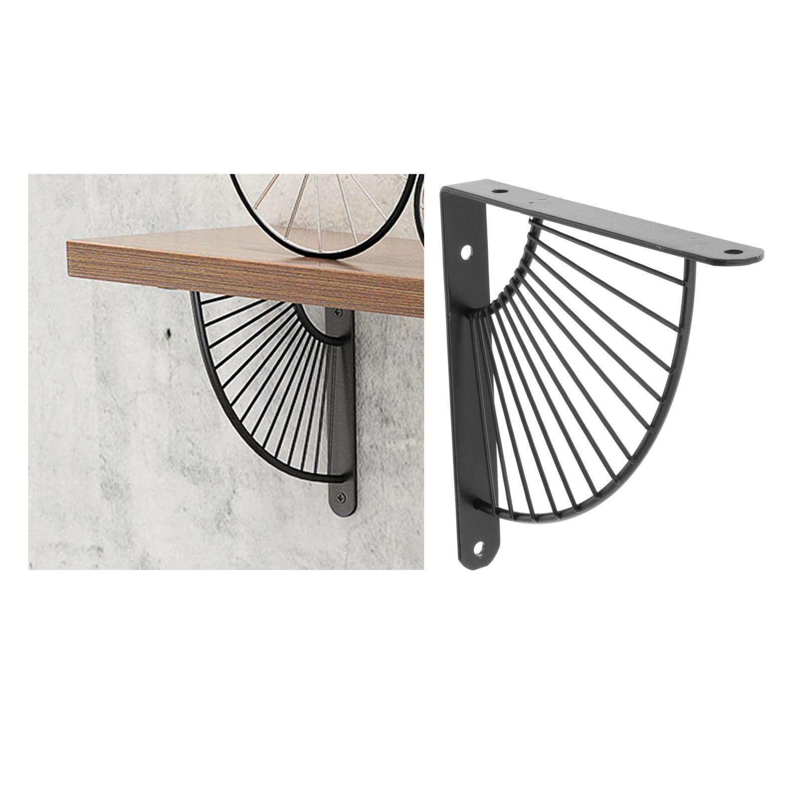 

Секторні кронштейни для полиць, опора для полиць для зберігання важких прикрас з 20cm