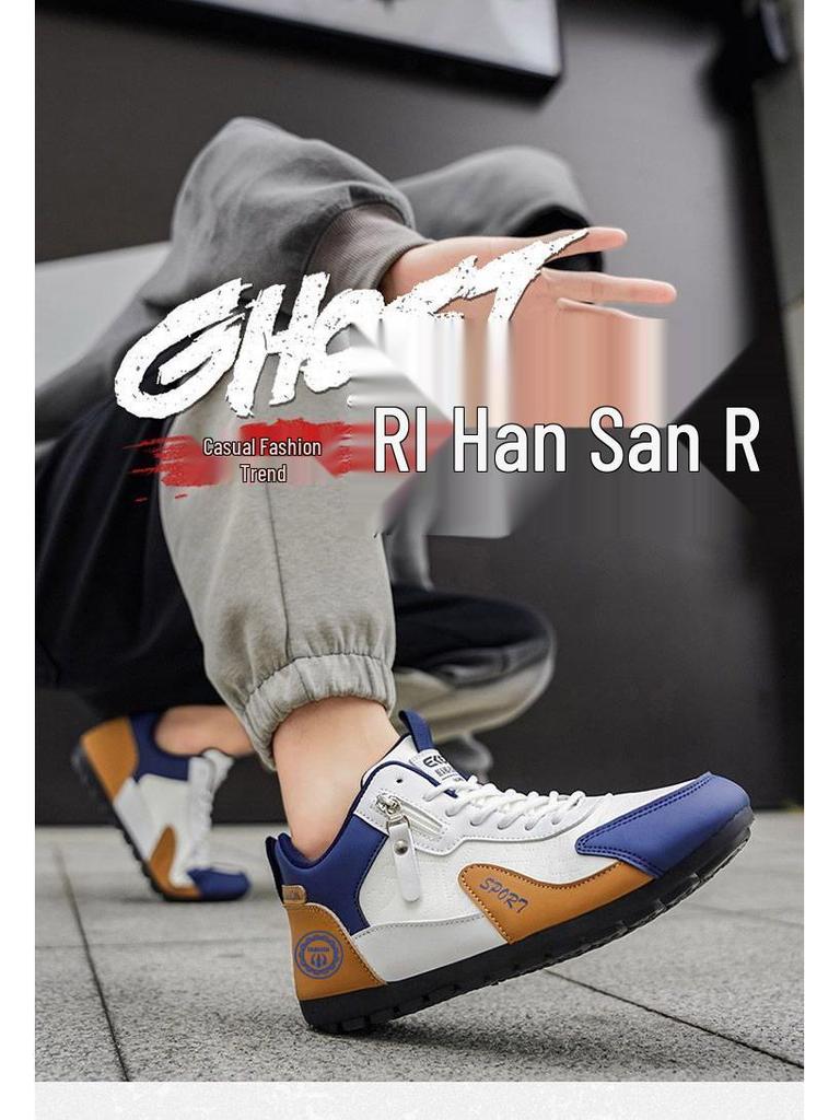 Kuanggan 2026 Men's Slip-On Versatile Casual Sports Shoes - Soft Sole for Work & Commute.
