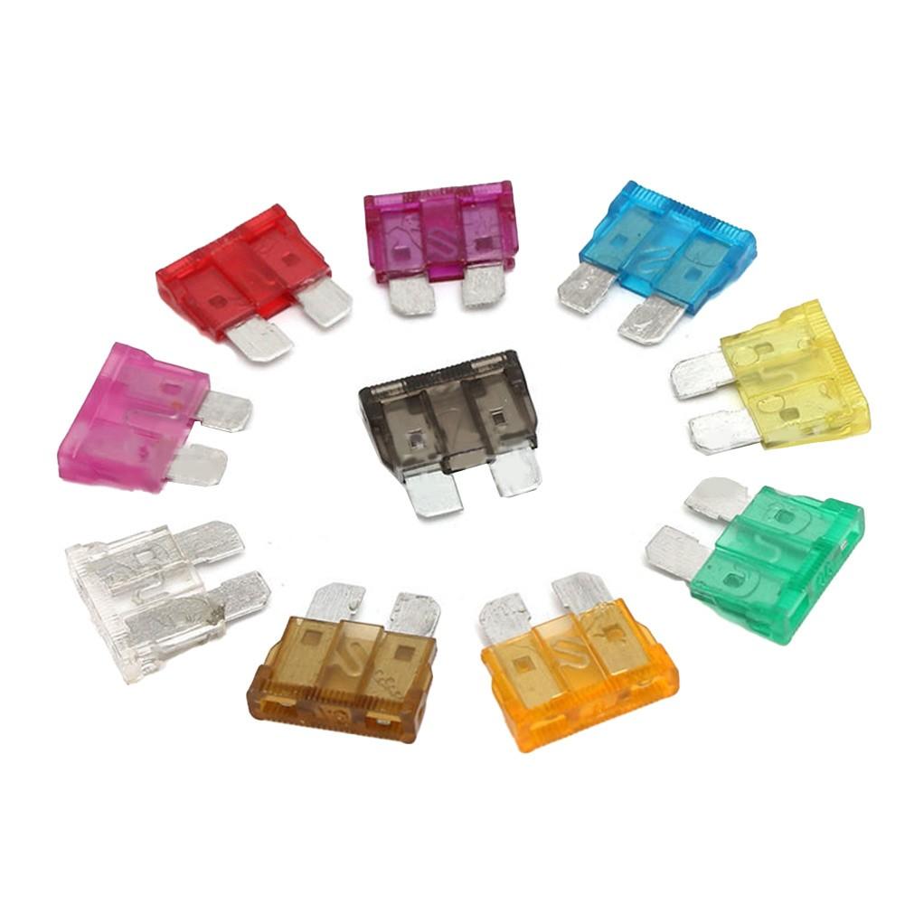 Medium Blade Type Automobile Fuse Combination Fuse Set Automobile with Box Clip