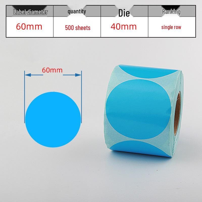 Waterproof Adhesive Thermal Barcode Stickers - Various Sizes