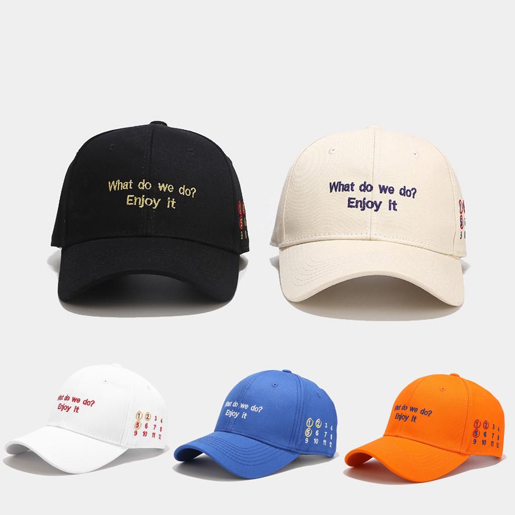 Baseball Cap Men Adjustable Trucker Strapback Outdoor Sports Boys Peaked Sun Hat