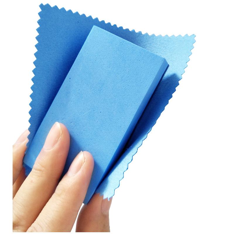 Car Wax Polish Sponge Pad Professional Car Cleaning Coating Sponge Coating Cloth Kit Professional Auto Detailing Polishing Wash