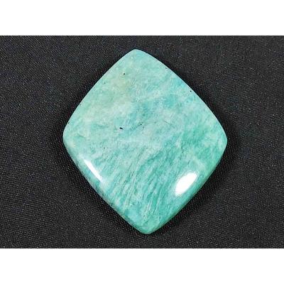 31X39MM Natural Amazonite Fancy Crytsal Cabochon Loose Gemstone Reiki 48Cts. SK-2899