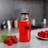 50x Winnie the Pooh Bottle 330ml with PRINT JUICE BOTTLES SYRUP GLASS BOTTLES