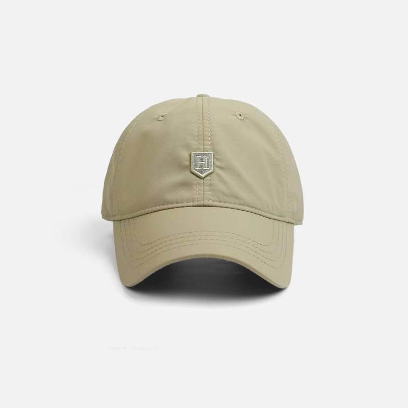 Embroidery Letters H Duck Cap Sports Summer Outdoor Running Breathable Shade