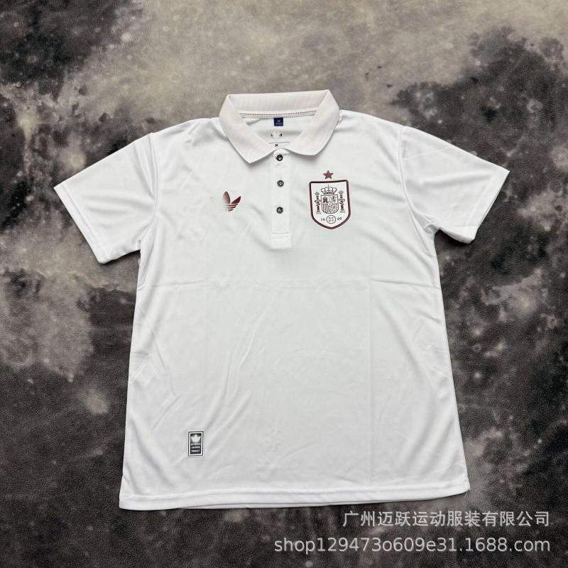 Sports Polo Shirts Football Fans - National Team Club Short Sleeve Tops Running Cycling Fitness