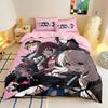 Set Copripiumino Anime Giapponese Girls Band Cry Stampa GBC Set Biancheria da Letto Camera da Letto Singolo Matrimoniale King Size