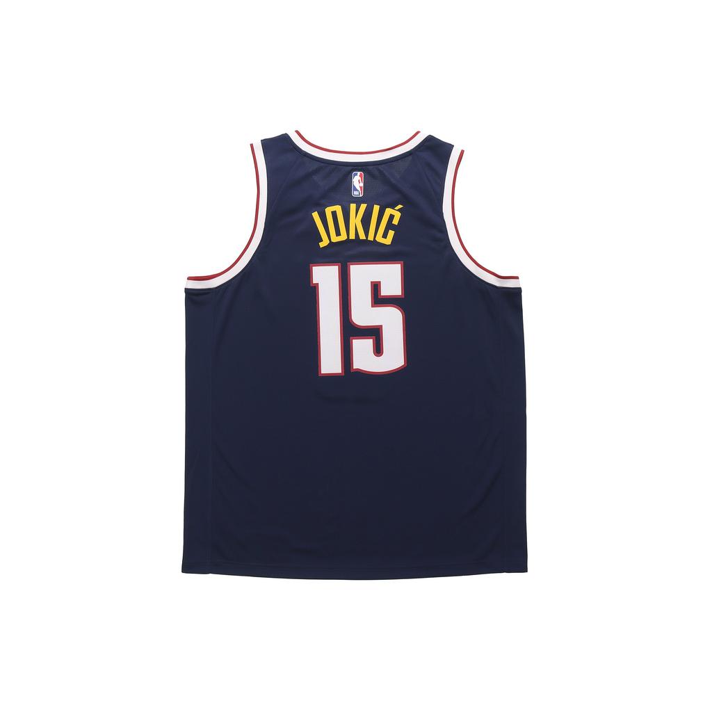Nike NBA Basketball Sports Jersey Vest Denver Nuggets Jokic 15 Navy Blue Dark Blue Men's CW3663-420