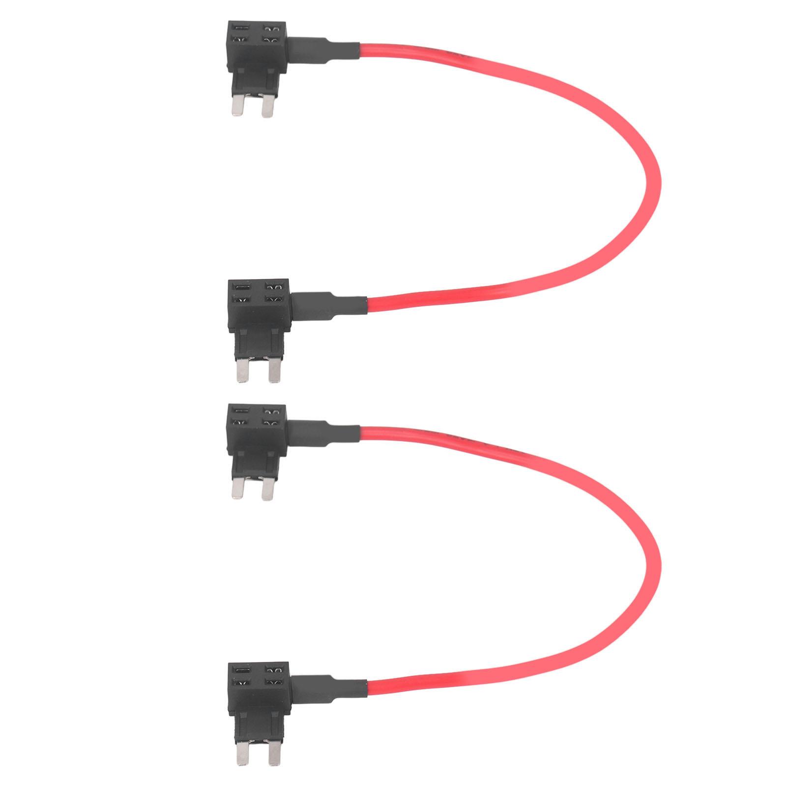 

2 Set TIPM Bypass Cable Fuse Adapter Holder 14AWG 20AMP Repair Fuel Pump Relay Accessories