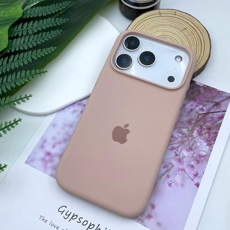 Flytende silikon telefondeksel for Apple iPhone 17 Pro Max - Ensfarvet Stor hull Støtsikkert Fullt dekkende På iPhone 16/15/14/13/12/11/Pro/Plus/17 Air