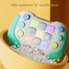 Electronic Pop Quick Push Bubbles Game Electronic Puzzle Console Toys Chases RGB Light Fun Anti Stress Relief Game Machine Toy