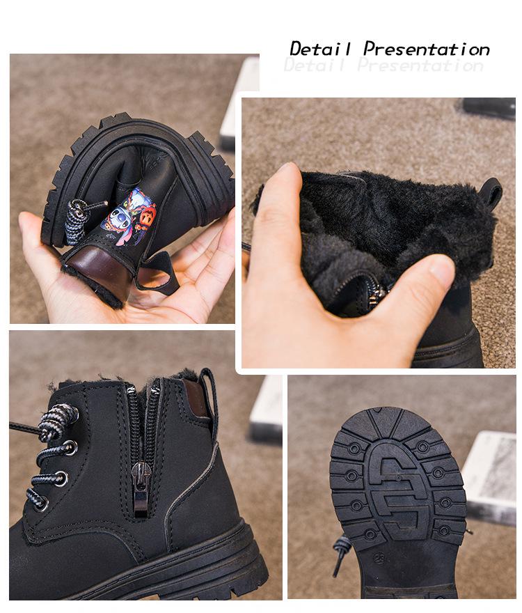 Dr. Martens Toddler Boots: Unisex Warm Yellow Cotton Short Boots for Boys & Girls (Autumn/Winter 2025)