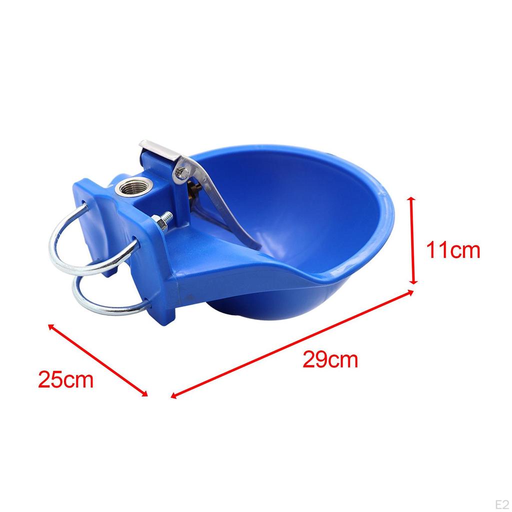 Horse Drinkers Waterers Cups Drinking Bowls Adjustable Hanging for Livestock