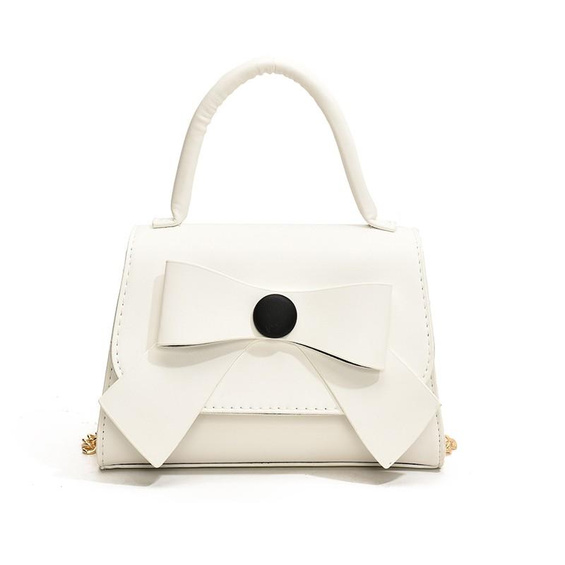 Neue Mode Einfache Kette Damen Schultertaschen Hochwertiges PU-Leder Damen Handtaschen Vintage Luxusmarke Umhängetaschen