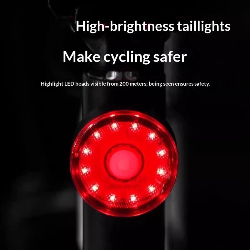 Bicycle Light Mini Bike Taillight Led Safety Warning Lights Bike Rear Light Flashlight For Bike Cycling Lamp Bicycle Accessories