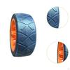 PVC Solid Wheel for Garden Utility Carts Repair Parts Heavy Duty Multifunctional Muddy Terrain