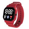 Unisex Square LED Digital Waterproof Sports Watch Electronic Wristwatch Comfortable Wear Men Women Students