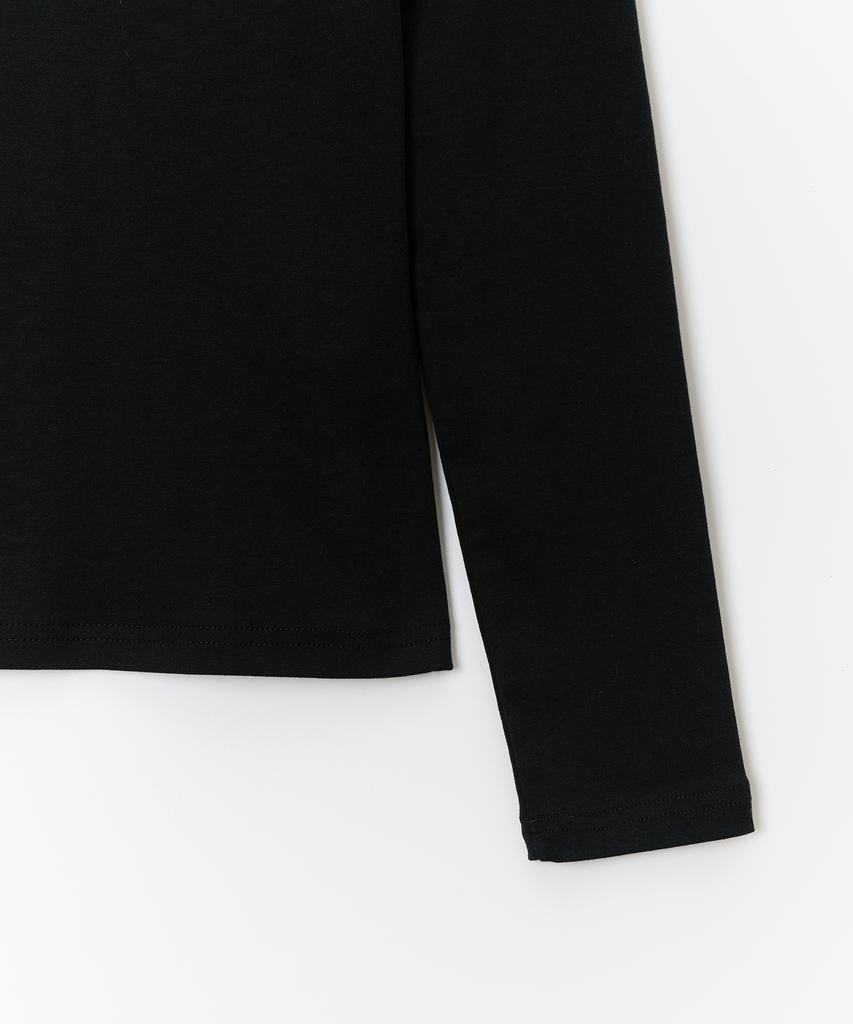 JBYRARA Crew Neck Slim Fit Signature T-Shirt_Black