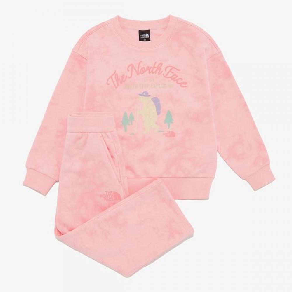 

The North Face Kids Sweat Set Light Pink Nm5mr60t LIGHT PINK/110