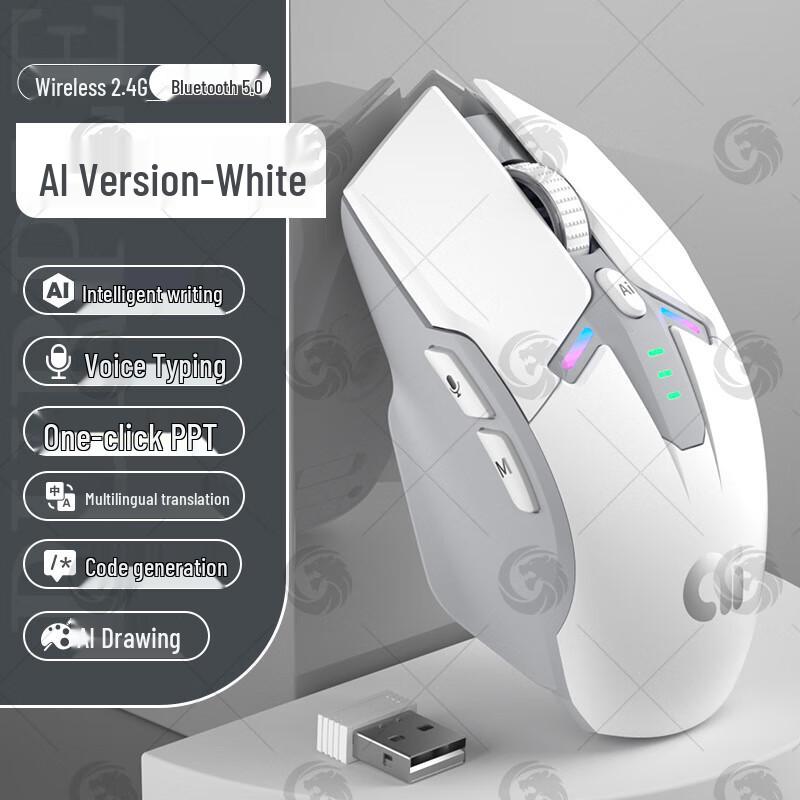 Y-FRUITFUL Smart AI Voice Dual-Mode Wireless Mouse