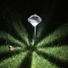 Solar Powered Simulation Diamond LED Ground Mounted Lawn Light, Outdoor Garden Trail Courtyard Wedding Festival LED Decor Light