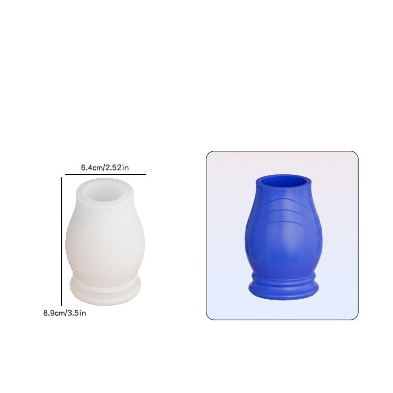 3D Modern Vase Silicone Mold DIY Flower Vase Molds Table Centerpiece Epoxy Plaster Concrete Flower Pot Mould Home Decoration