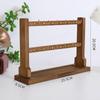 Wooden Jewelry Display Stand Necklace Bracelet Key Holder Hook Storage Rack Earring Pin Brooch Holder Stand Organizer