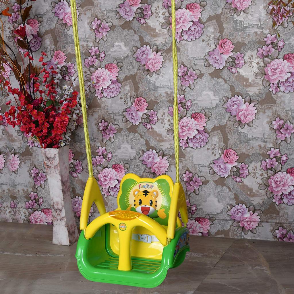 Swing for Kids - 3-in-1 Adjustable Baby Swing Toy for Indoor and Outdoor - for Boys and Girls of Age 1 Yr+
