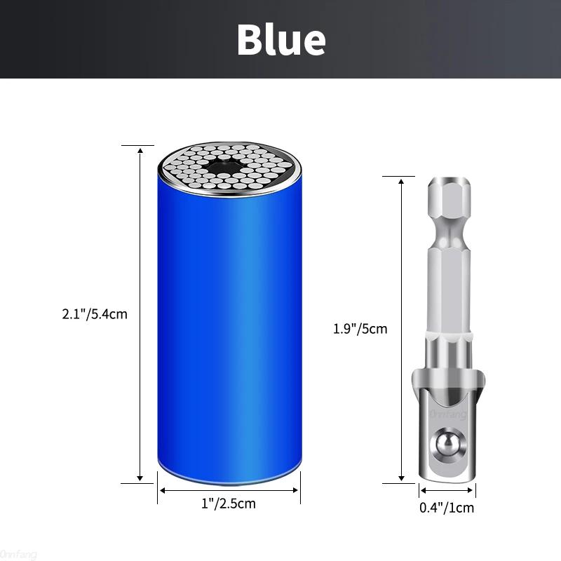 Onnfang 7-19/11-32mm Universal Ratchet Wrench Universal Socket Head, Household Socket Power/Hand Tool Wrench