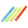W89C 30cm Soft Flexible Ruler Multicolor Measure Straight Rulers Office School Suppli