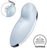 Clitoral Stimulator Tap & Climax 2 Light Blue - Satisfyer - 100% Clitoris