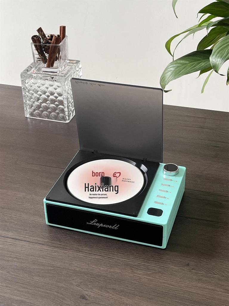 Rechargeable Bluetooth CD Player & Speaker - High-Quality Sound, All-in-One, Perfect Birthday Gift