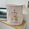 Cartoon Toys Storage Basket Space-Saving Dirty Clothes Basket Cute Laundry Hamper  Dormitory