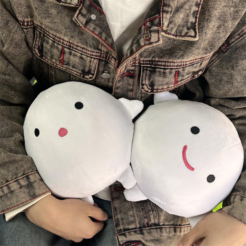 5 Styles Soft Warawara Plush Toys Anime Smile Expression Plush Toys Laugh Smile How Do You Live Stuffed Animal Plaything warm Gifts