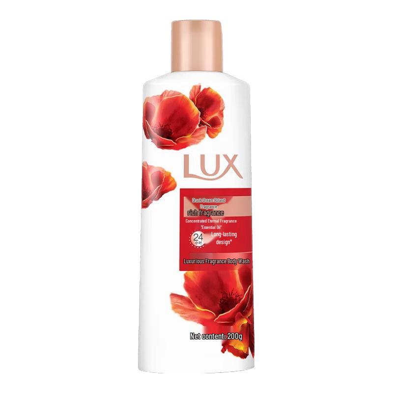 Lux Enchanting Peony Essential Oil Fragrance Shower Gel