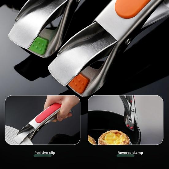 Pinza Sujeta Tazones Anti-Escaldaduras Resistente al Calor Pinzas Multiusos para Cocina Accesorios para Parrilla para Cocinar Servir