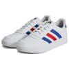 adidas Breaknet 2.0 Synthetic Leather Slip Resistant Durable Breathable Low Top Skate Shoes Men Sneakers White Red Blue HP9424