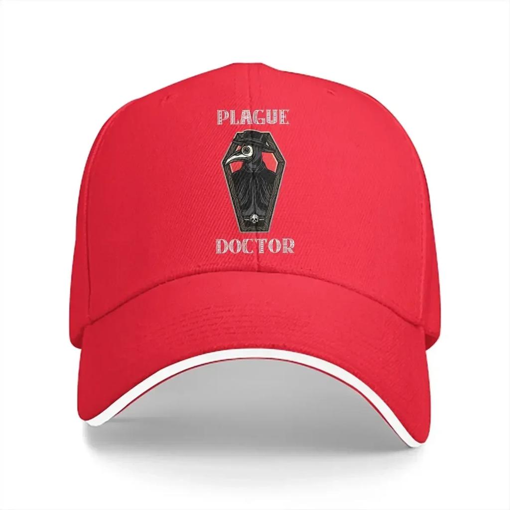 Death Baseball Caps Peaked Cap Plague Doctor Sun Shade Hats for Men Women