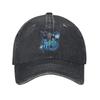 Mortal Kombat Logo Mk Popular Fighting Game Baseball Cap for Unisex Distressed Washed Snapback Cap Unstructured Soft Caps Hat