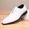 Men's Shoes Black Leather Formal Shoes for Men Oxfords Male Wedding Party Office Business Shoe Man Zapatos De Hombre Plus Size
