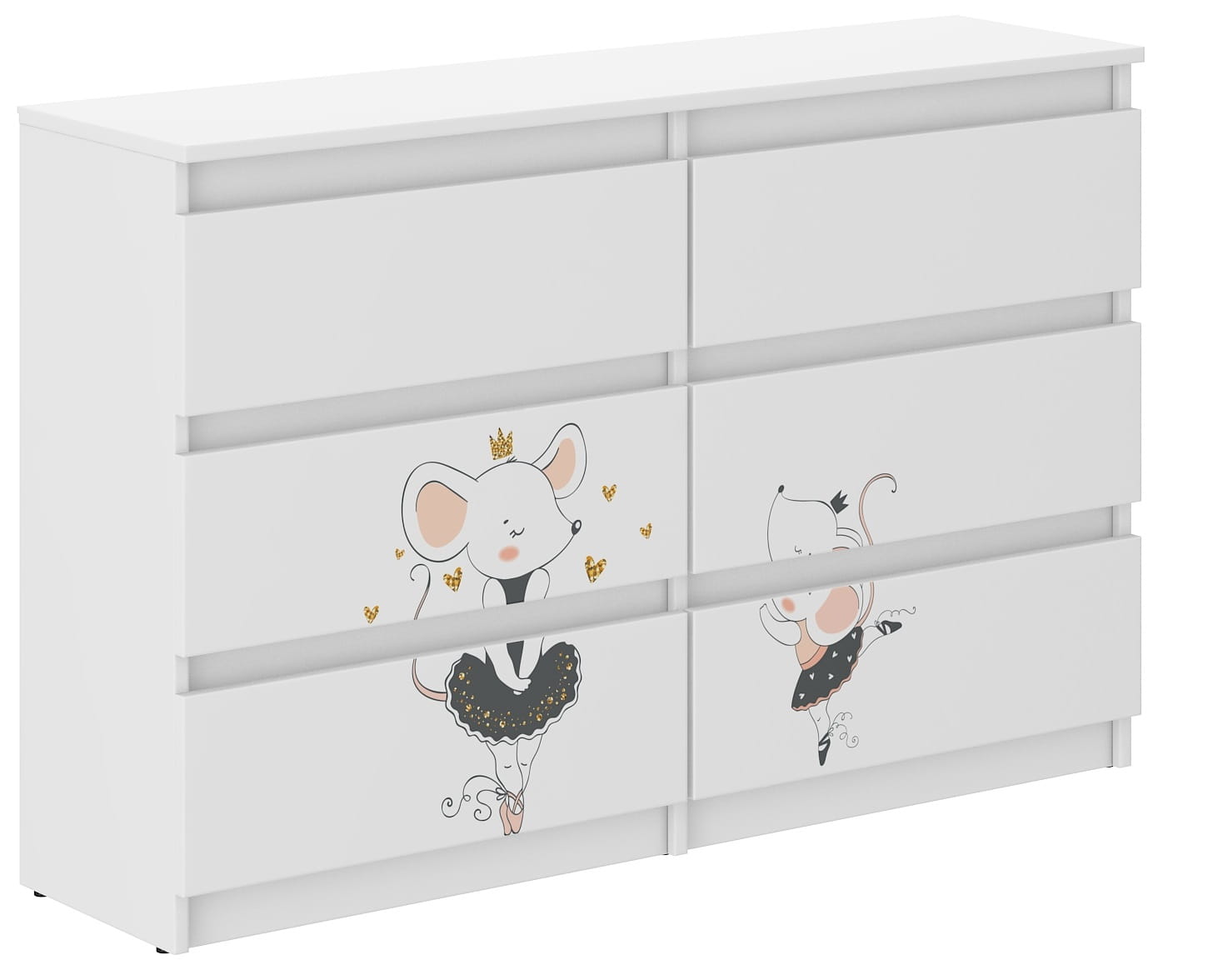 Children's chest of drawers R-120 SAFARI MOUSE