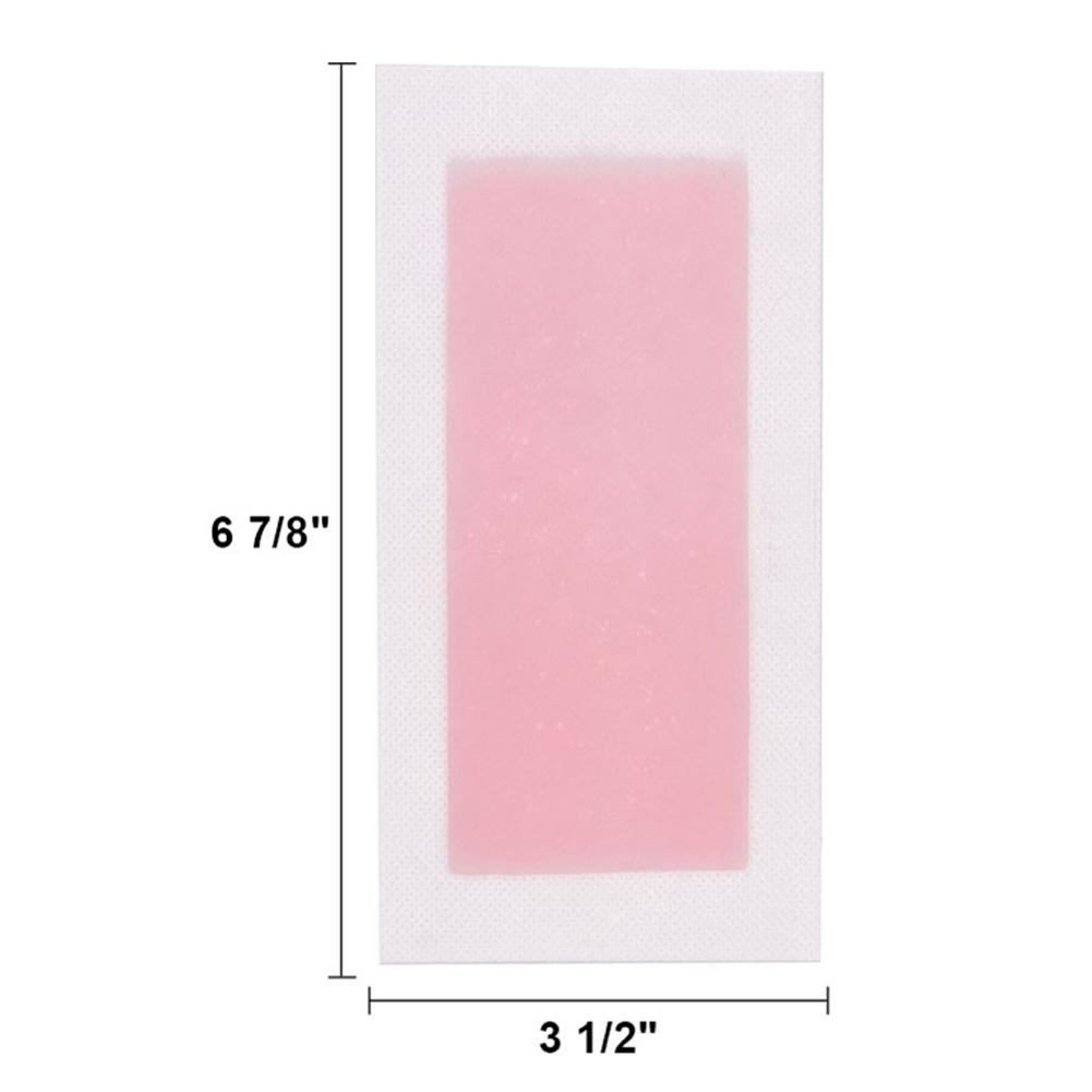 20pcs Hair Removal Wax Strip Paper Face Leg Body Facial Lip Waxing Wipe Sticker