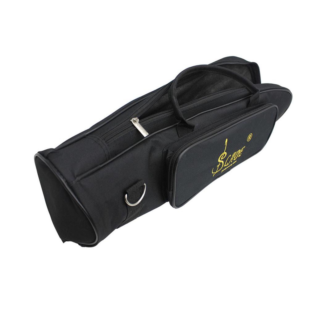 Double Zippers Design Storage Case Trumpet Carrying Case Waterproof Trumpet Bag Lightweight Trumpet Case Trumpet Gig Bag