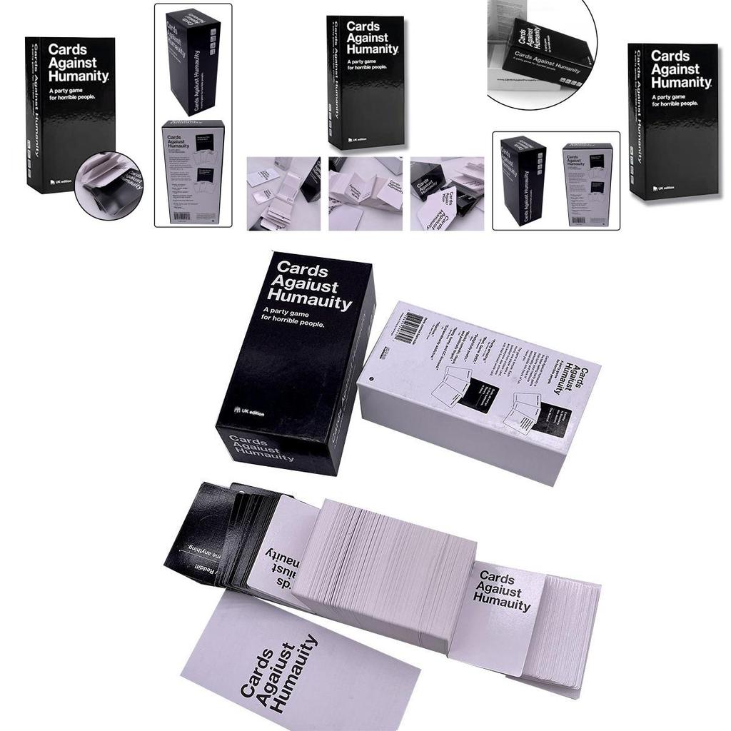 Cards Against Humanity Uk Adult Card Game Family Gathering Puzzle Card Game