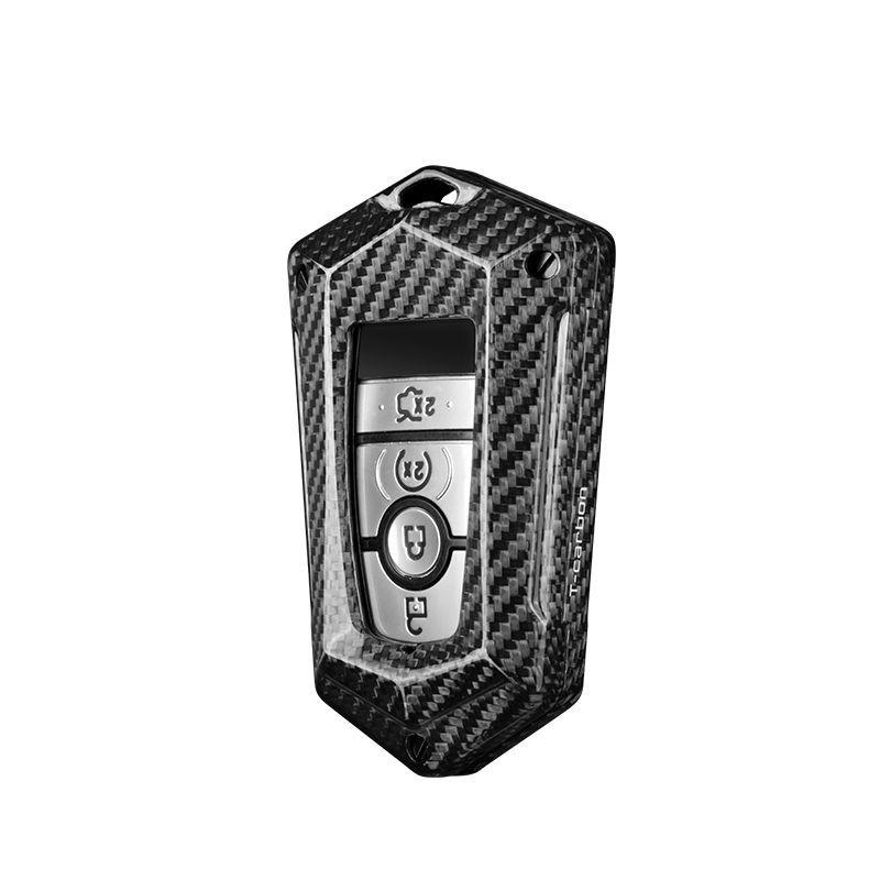 

Real Carbon Fiber Key Shell for 2018-2020 Ford Edge, Mondeo, and Mustang
