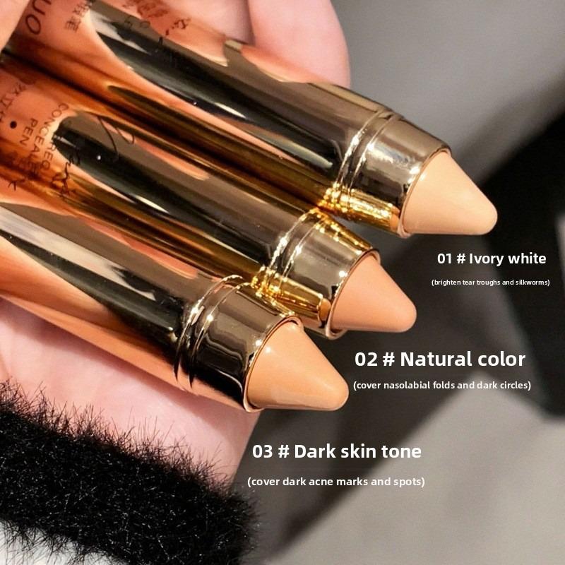 Concealer Pen Covers Dark Circles On The Face Concealers Spots Acne Marks and Brightens Under-eye Bags Concealer Cream